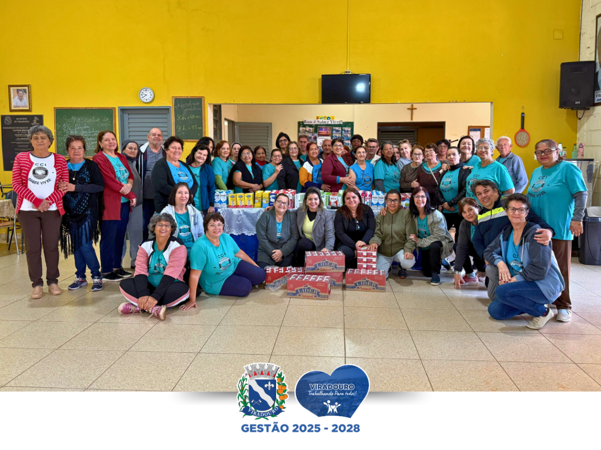Gincana Social arrecada 231 litros de leite para o fundo social!