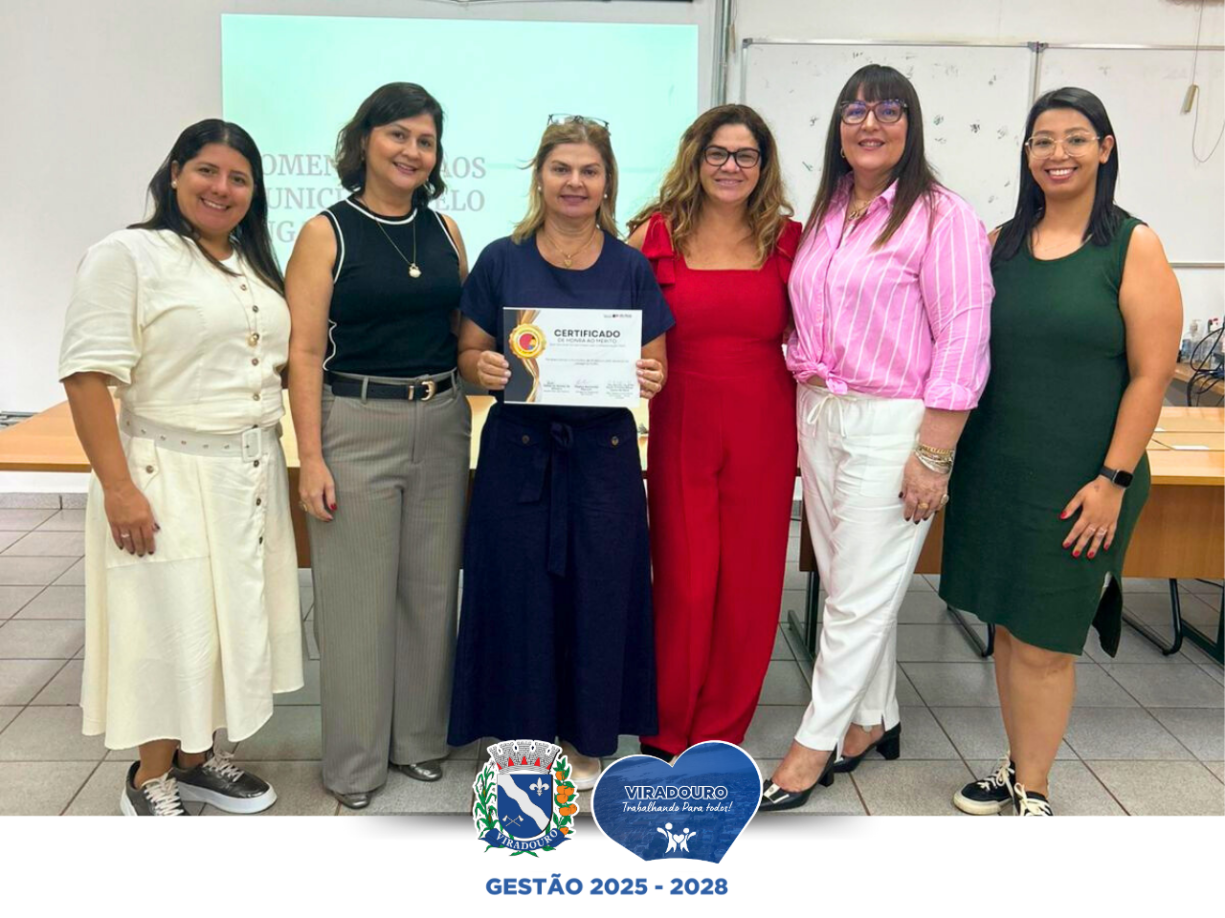 Viradouro é Reconhecida com o Selo Ouro pelo Compromisso com a Alfabetização!