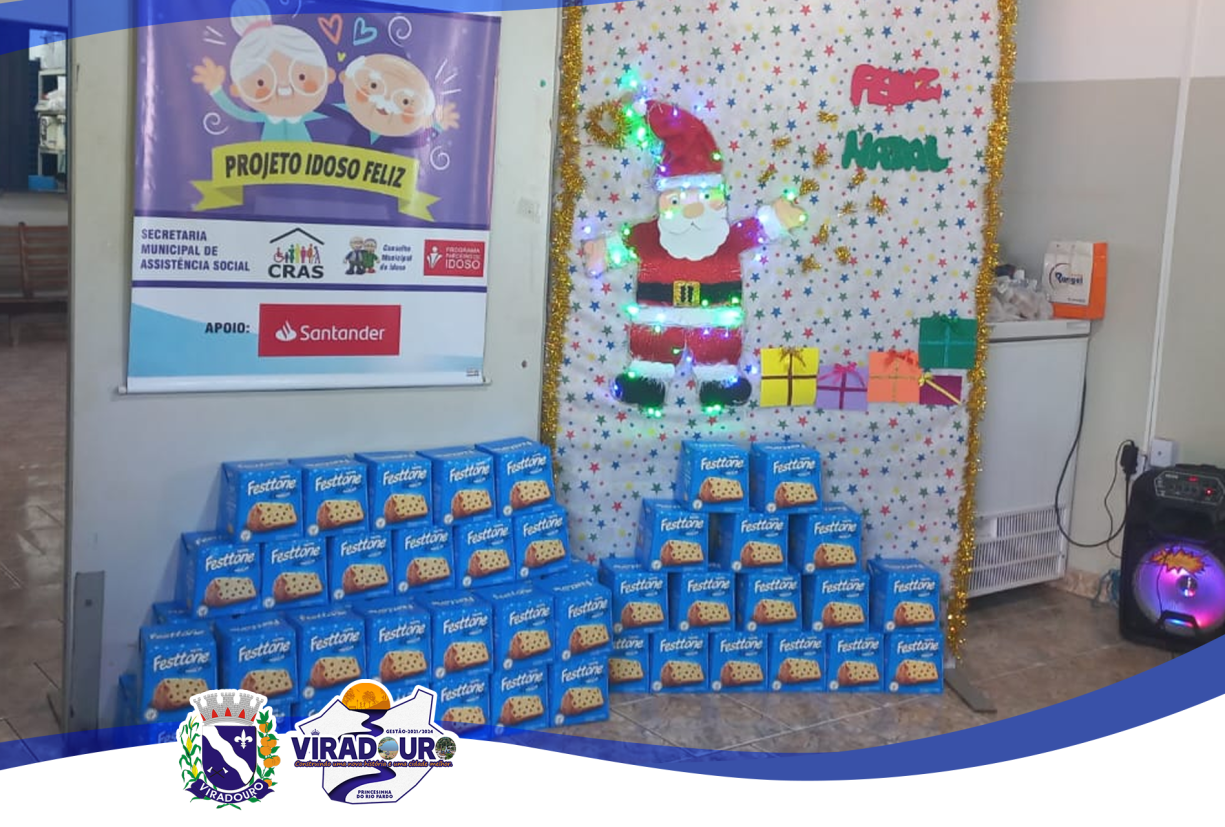 ASSISTÊNCIA SOCIAL REALIZA ENTREGA DE 800 CHOCOTONES PARA ATENDIDOS DA PASTA.