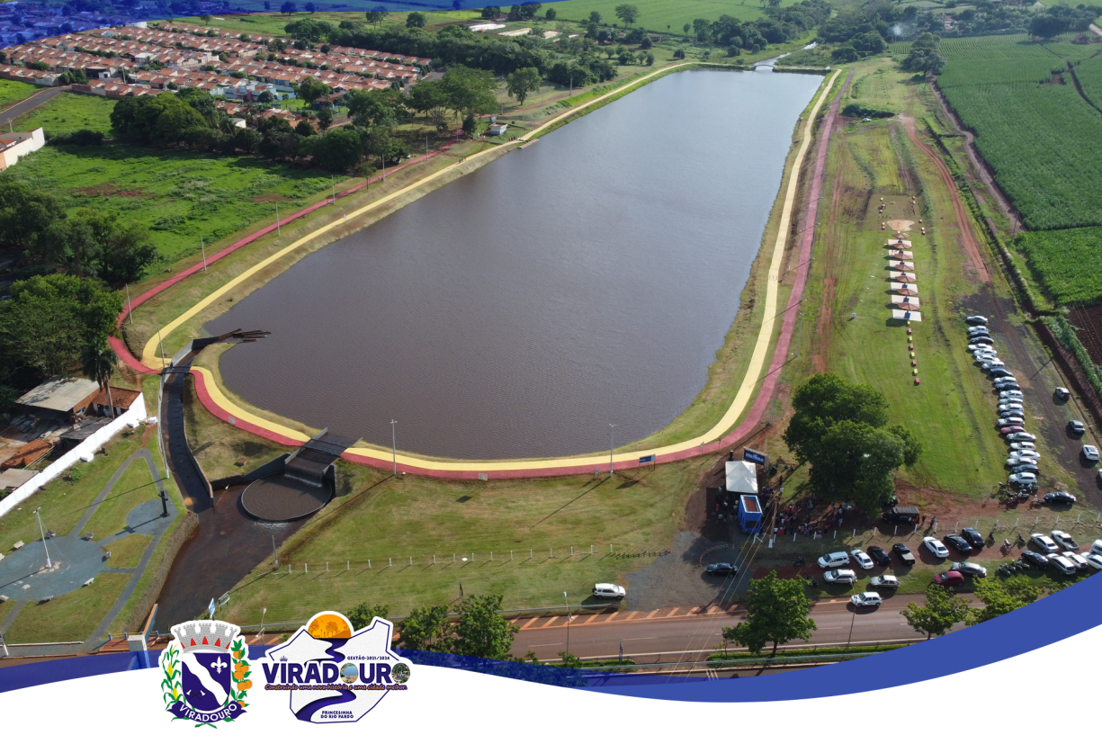 INAUGURADO O MANANCIAL DE CAPTAÇÃO DE ÁGUA (DO LAGO MUNICIPAL)