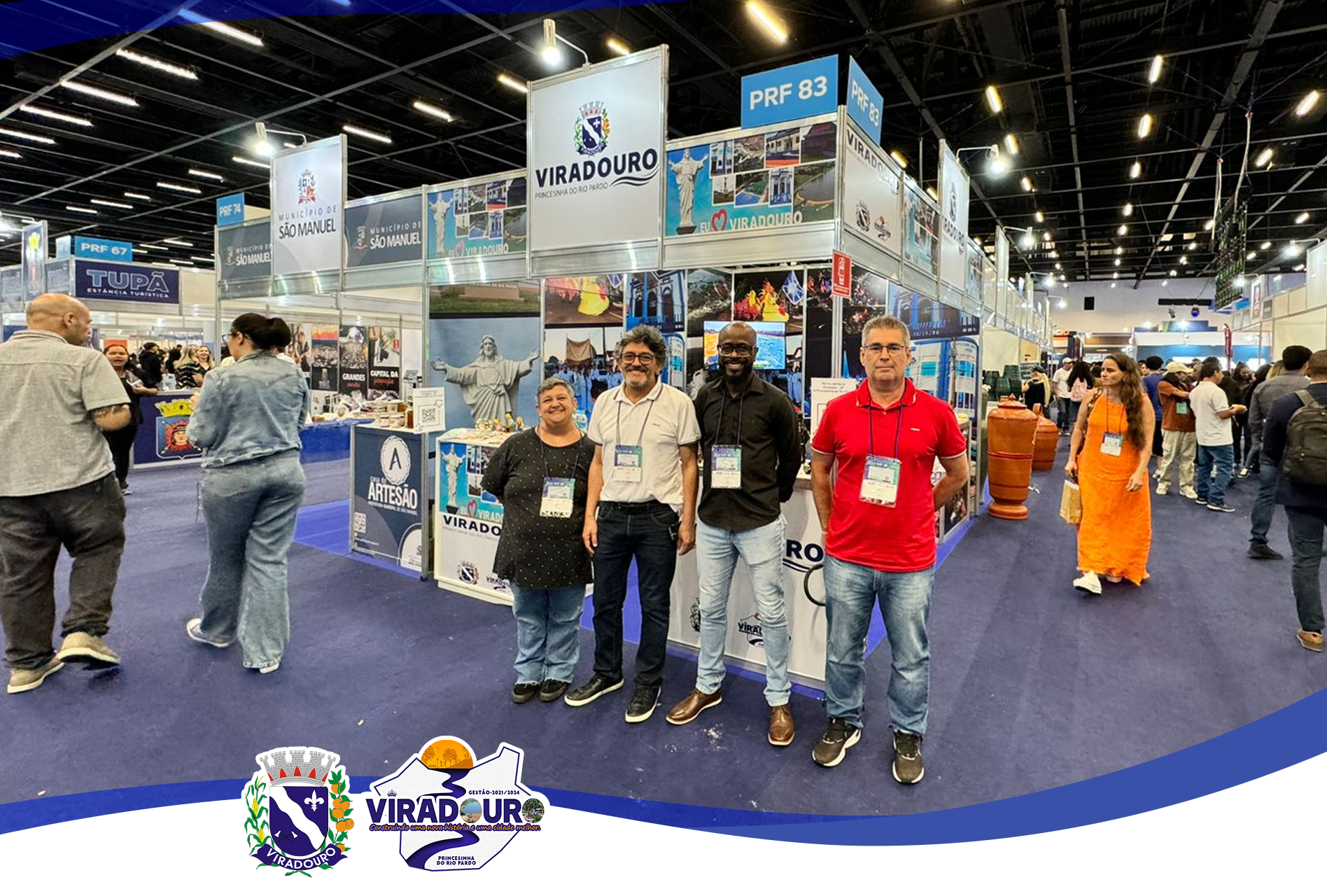 Viradouro participa da Feira do Empreendedor em 2024.