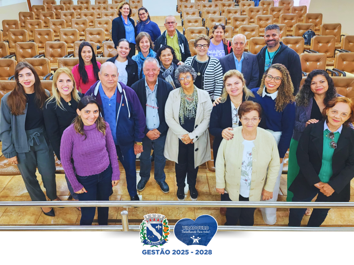Viradouro elege nova diretoria do Conselho Municipal dos Direitos da Pessoa Idosa para o biênio 2025-2027