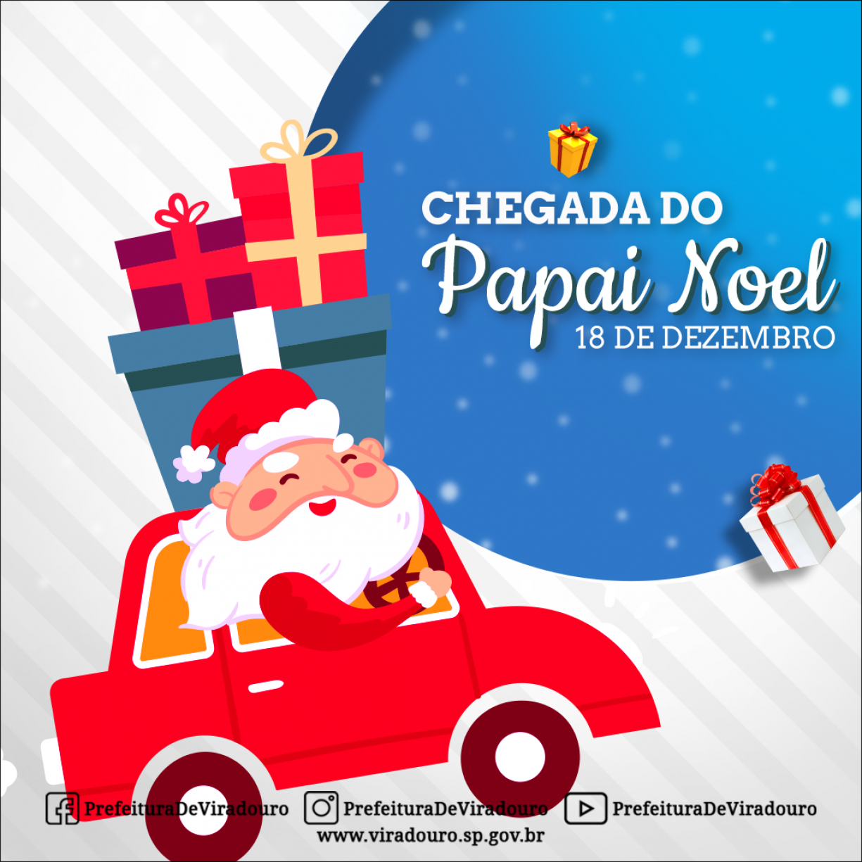 Chegada do Papai Noel