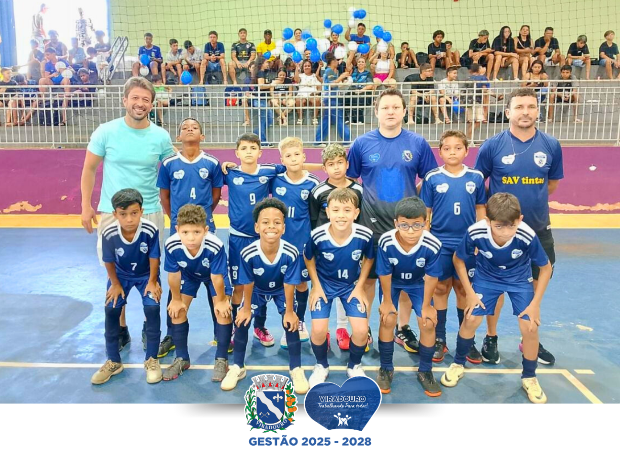 Futsal de Base Brilha nas Finais da Copa Apper em Terra Roxa