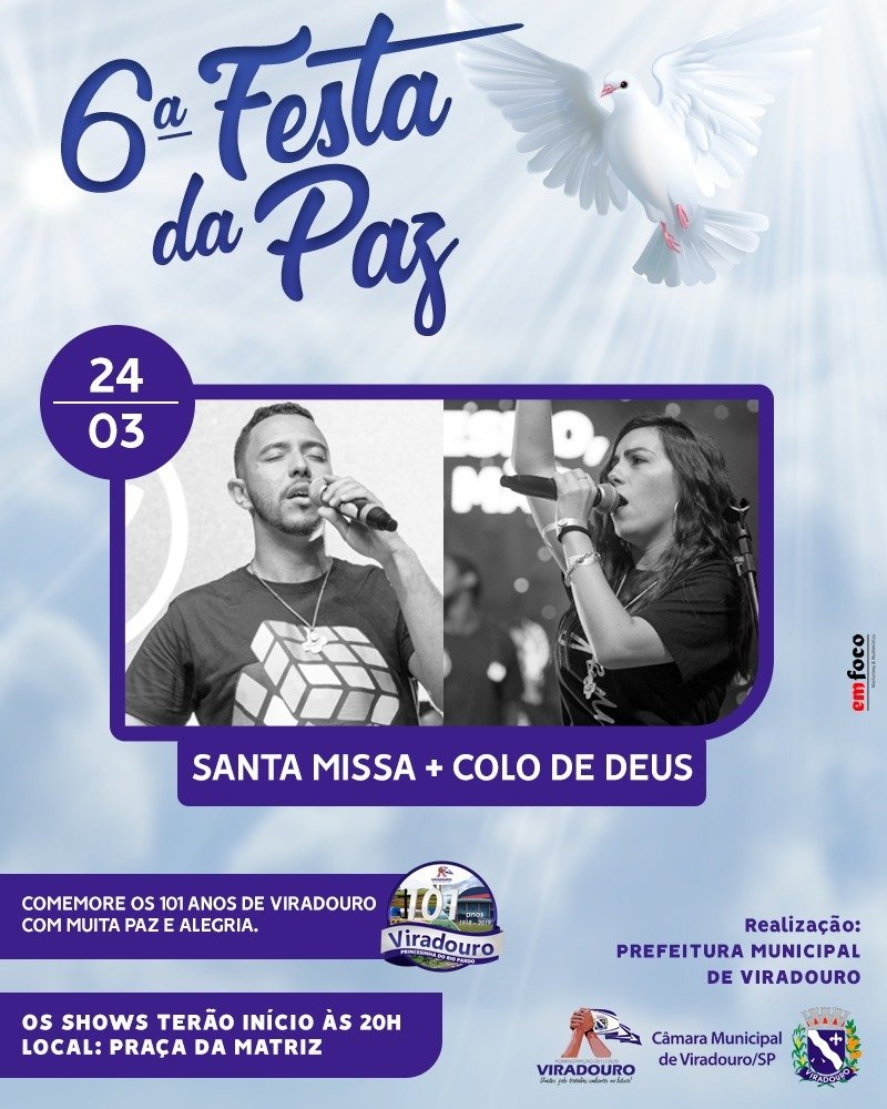 Viradouro 101 anos - Missa e Colo de Deus