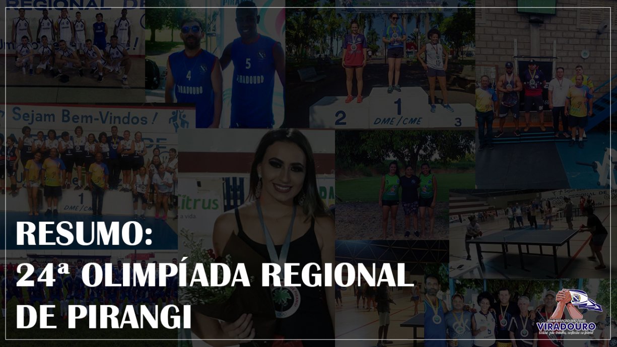 Resumo das Olimpíadas de Pirangi