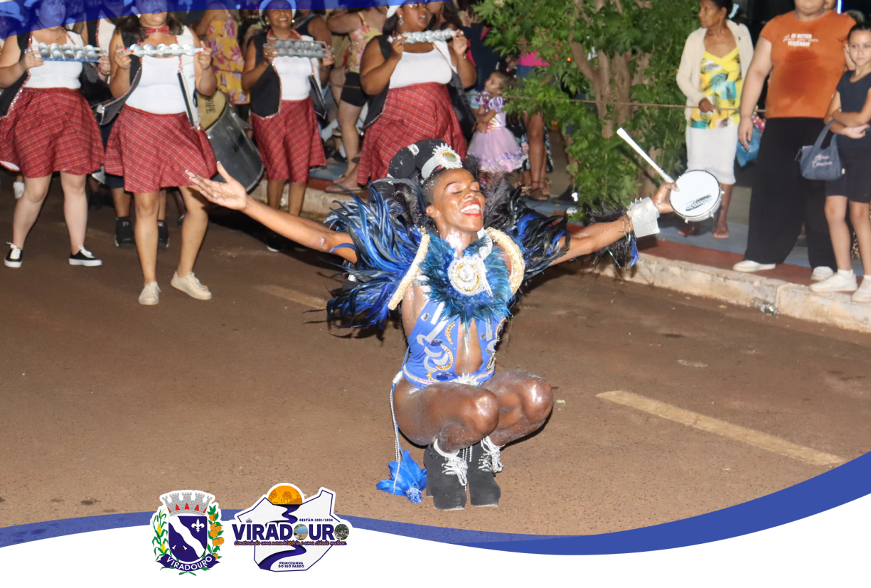 SEGUNDA-FEIRA DE CARNAVAL EM VIRADOURO É MARCADA POR EMOÇÃO E ANIMAÇÃO!