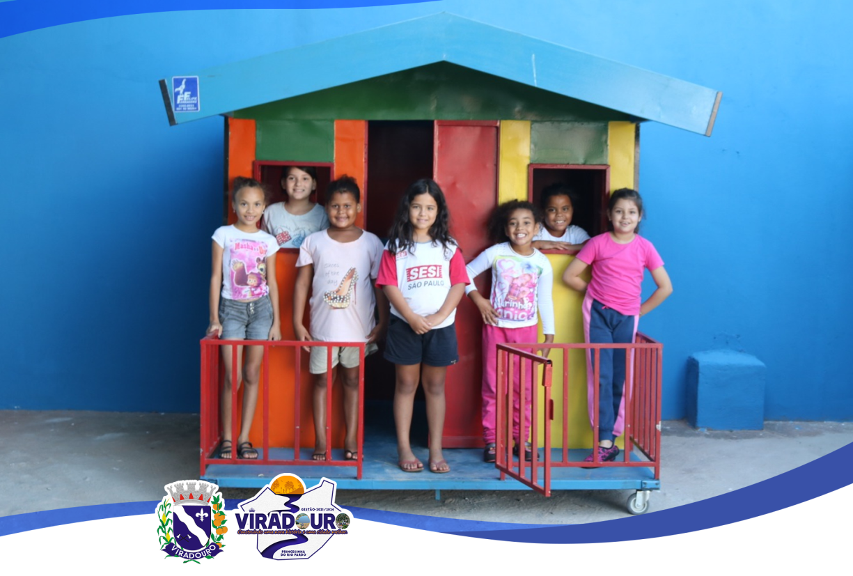As crianças da Educação Infantil de Viradouro têm agora mais um motivo para se divertir nas escolas!
