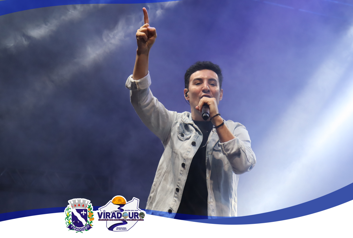 LEANDRO BORGES EMOCIONA PÚBLICO EM SHOW ABENÇOADO NO 3° DIA DA 9° FESTA DA PAZ EM VIRADOURO!