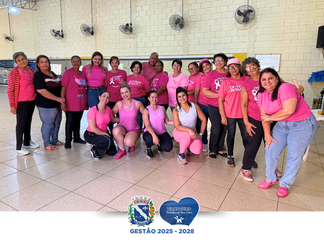 Palestra do Outubro Rosa leva informação e acolhimento aos idosos de Viradouro