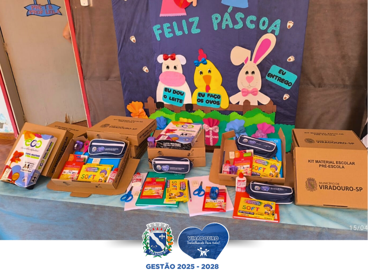 Entrega dos Kits de Material Escolar 2025