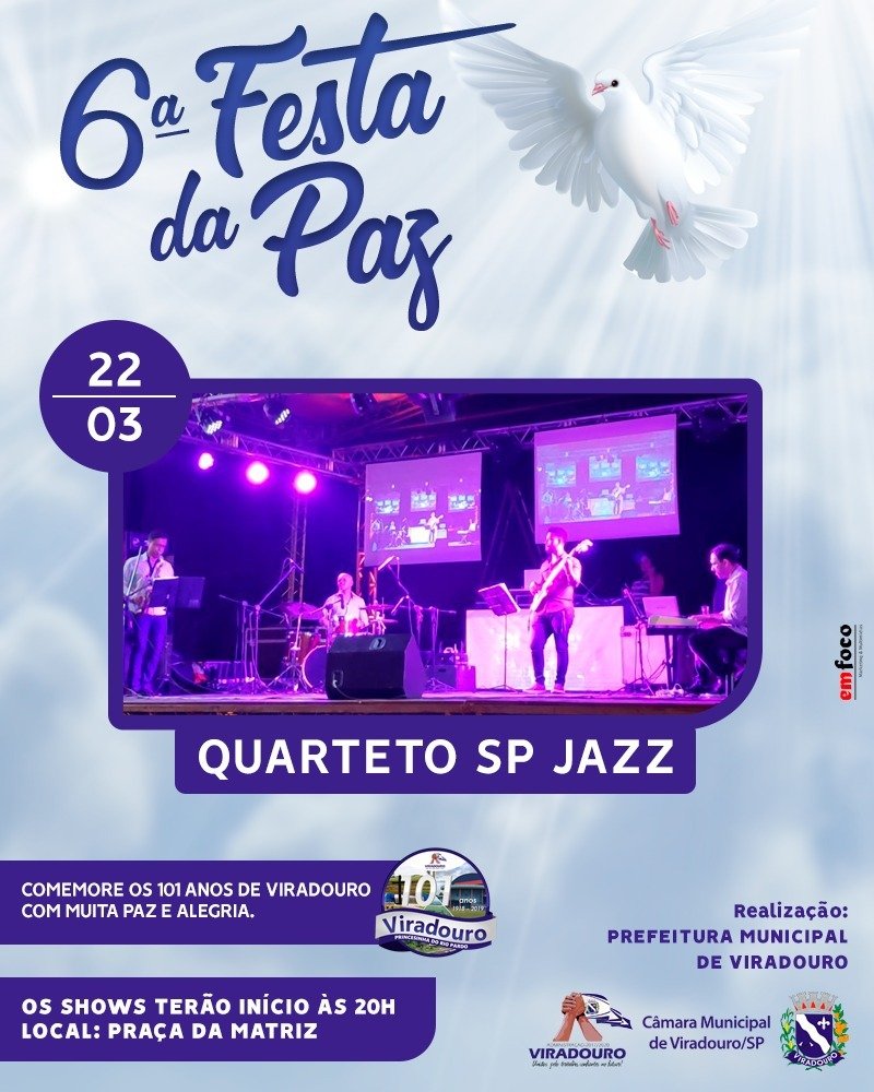 Viradouro 101 anos - Show Quarteto SP Jazz e Juliano