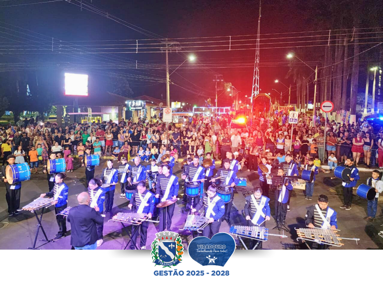 Desfile Cívico de 7 de Setembro Reúne Comunidade e Celebra História do Brasil, em Viradouro