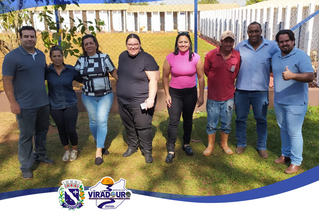 VISITA NO CENTRO DE ZOONOSES DE VIRADOURO! 