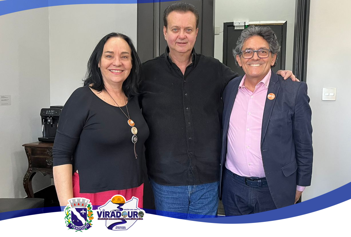 PREFEITO CAL RIBEIRO EM BUSCA DE RECURSOS PARA VIRADOURO EM SÃO PAULO!