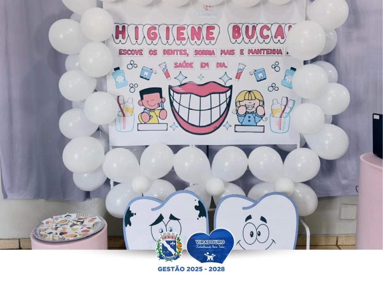 Semana da Saúde Bucal leva aprendizado e diversão às crianças!