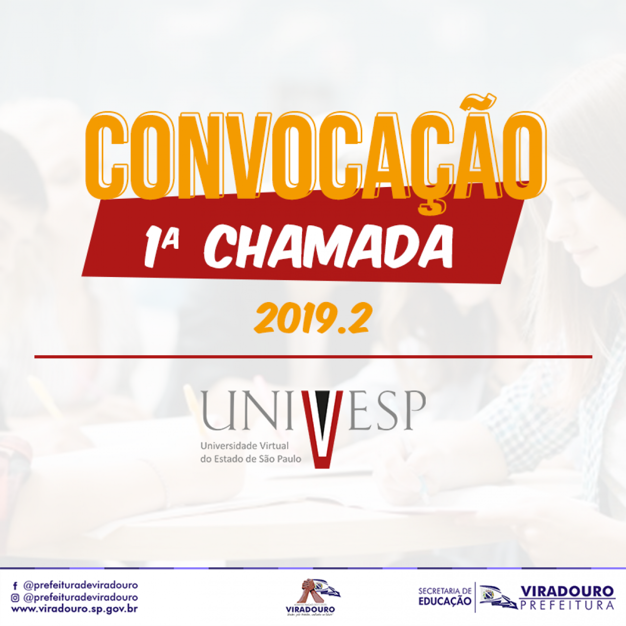 Convocação UNIVESP