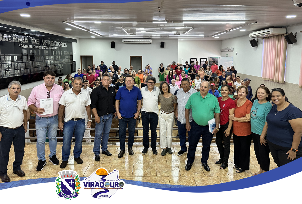 VIRADOURO RECEBERÁ INVESTIMENTO DE MAIS DE 1 MILHÃO!