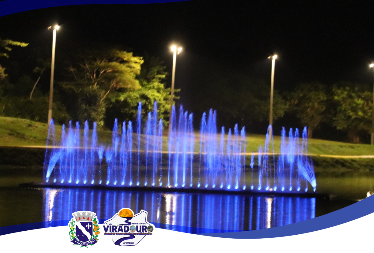 LAGO MUNICIPAL INAUGURACÃO E DESCERRAMENTO DAS PLACAS.
