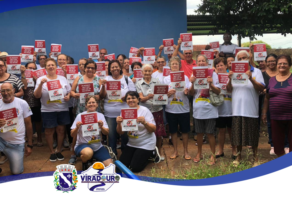 PREFEITURA DE VIRADOURO PROMOVE CAMPANHA CONTRA A DENGUE EM PARCERIA COM O CRAS