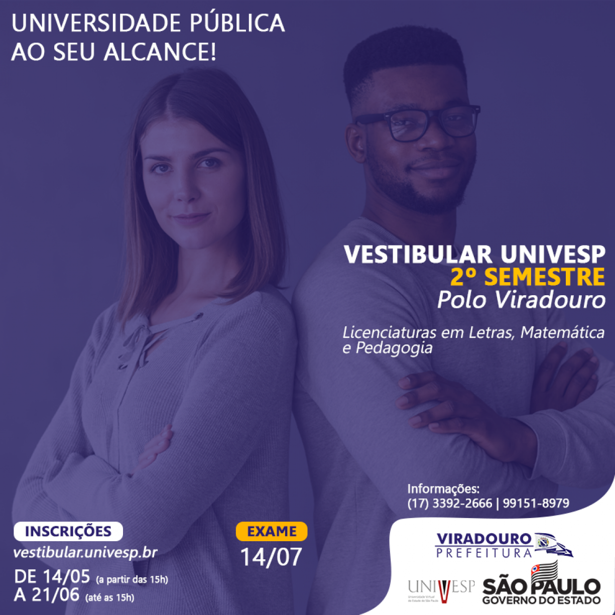 Vestibular Univesp - 2º Semestre