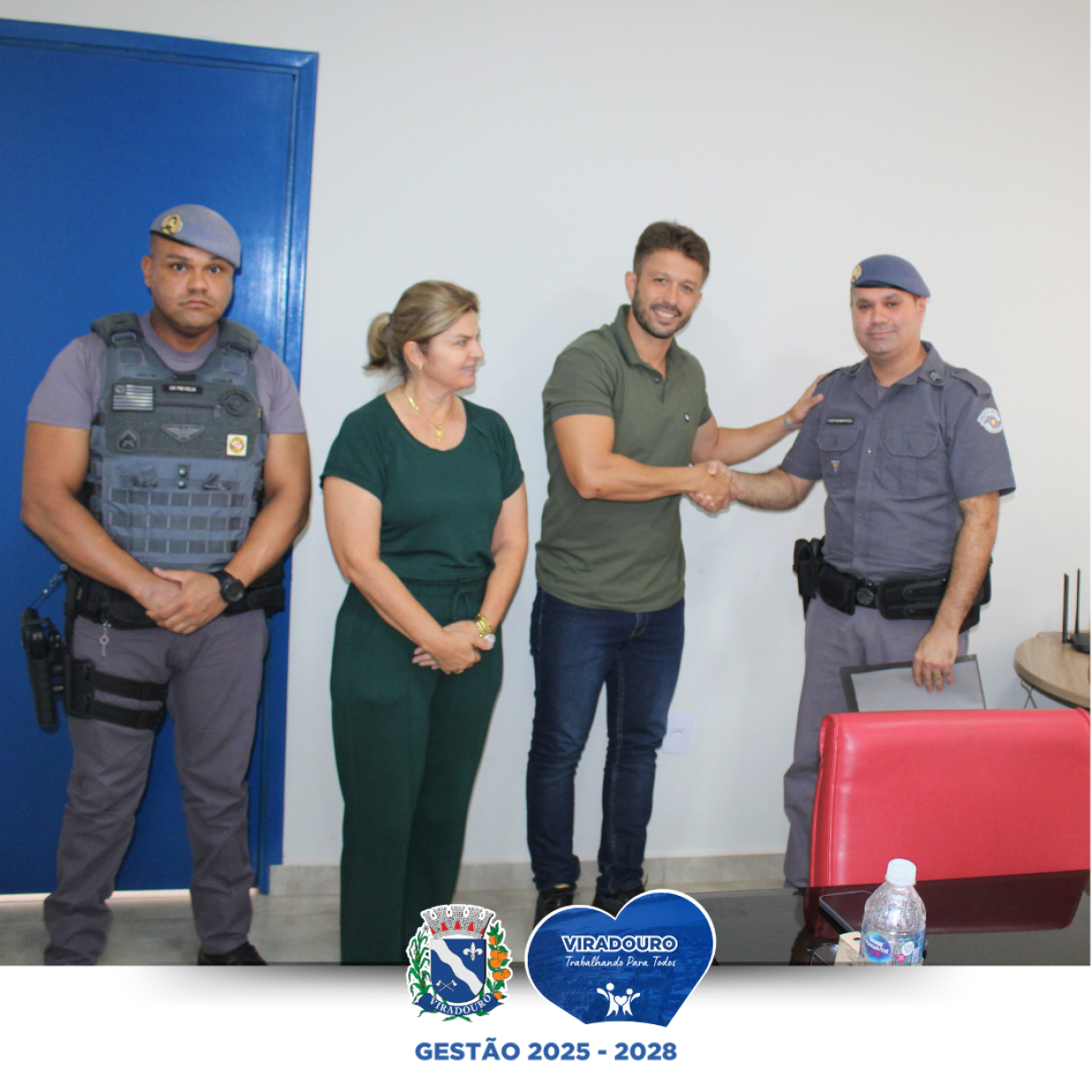 Niltinho e a Polícia Militar Debatem Soluções Estratégicas para Fortalecer a Segurança Pública