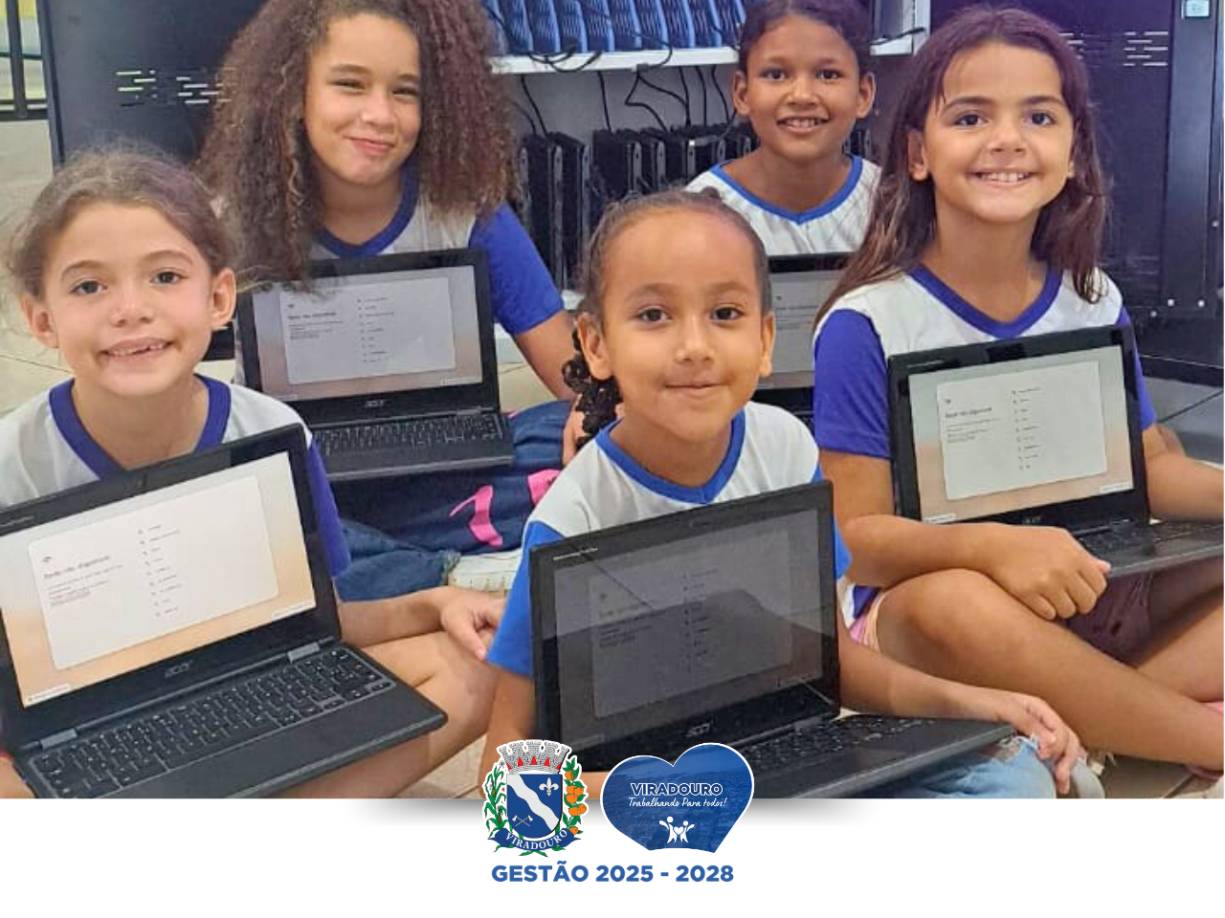 Prefeitura Realiza Entrega de Chromebooks e Reforça Inovação Tecnológica nas Escolas Municipais