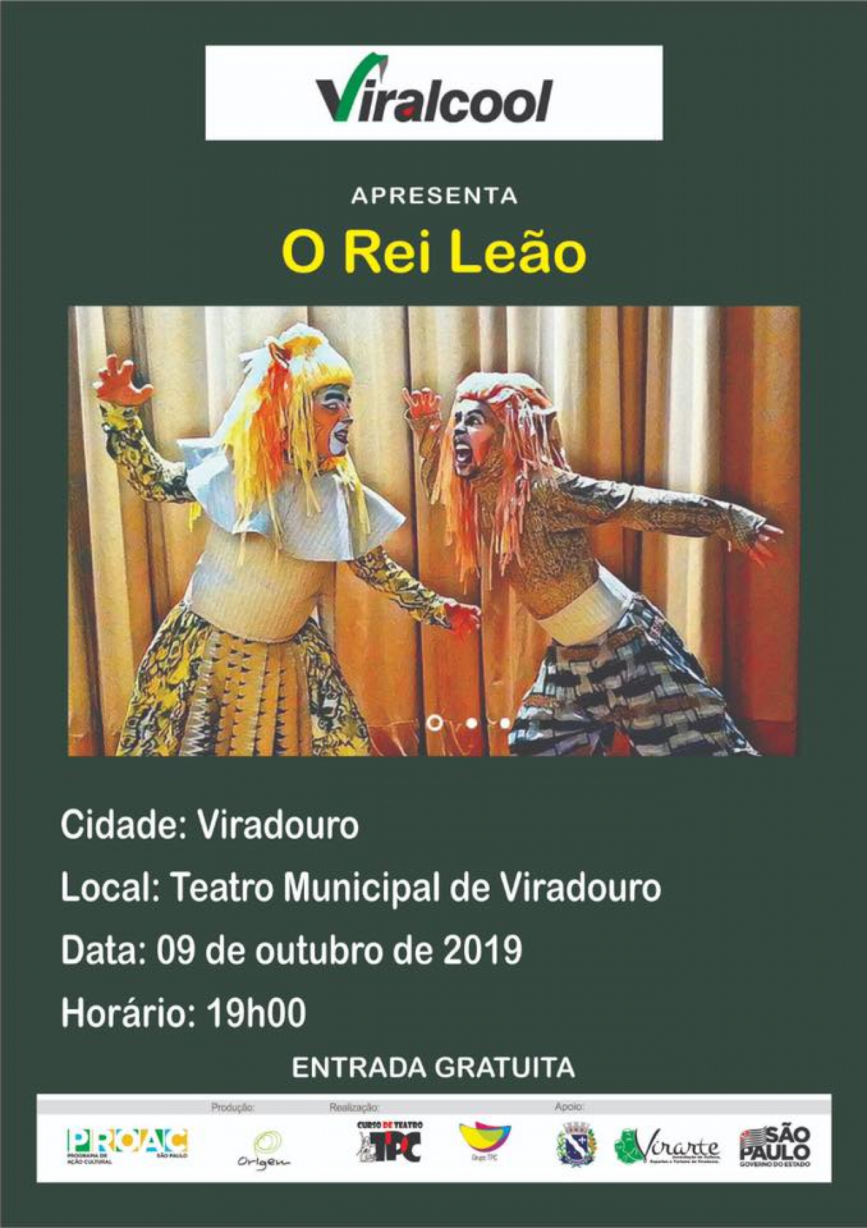 Peça Teatro - Rei Leão