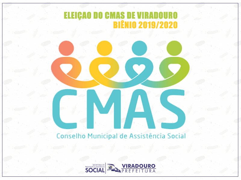 Eleição CMAS - Conselho Municipal de Assistência Social 2019-2020