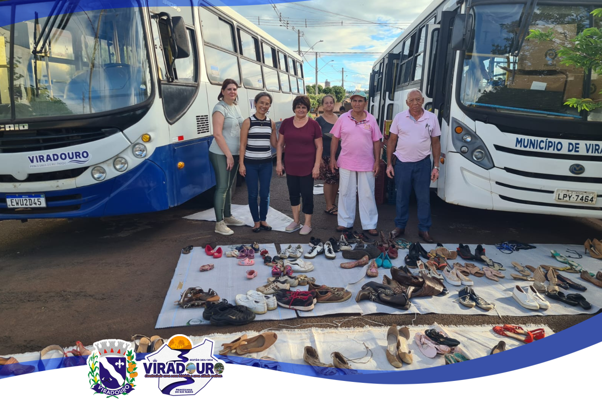 DISTRIBUIÇÃO GRATUITA DE ROUPAS E CALÇADOS NOS BAIRROS.