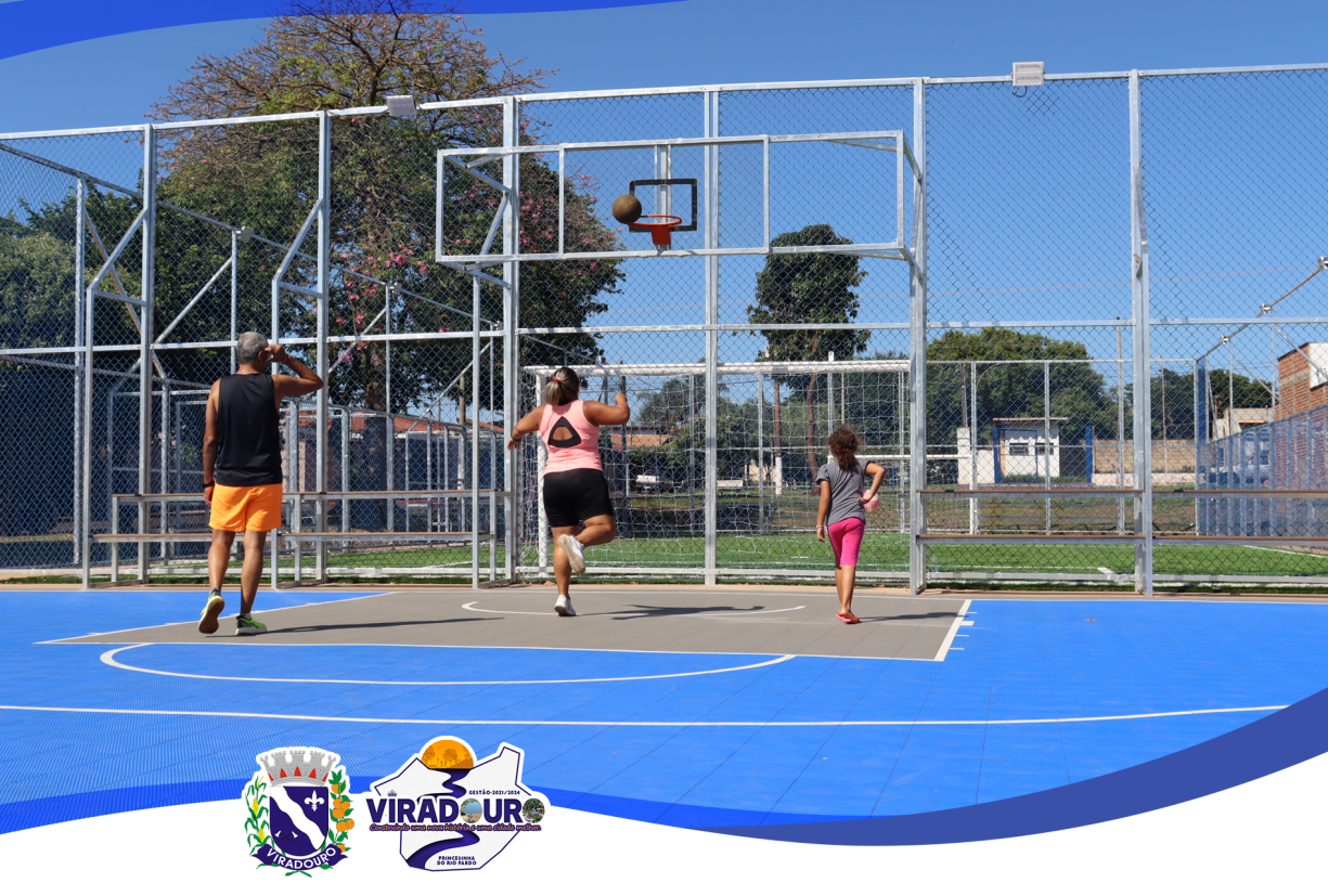 #INAUGURAÇÃO DA MODERNA ARENINHA DE ESPORTES MULTIUSO