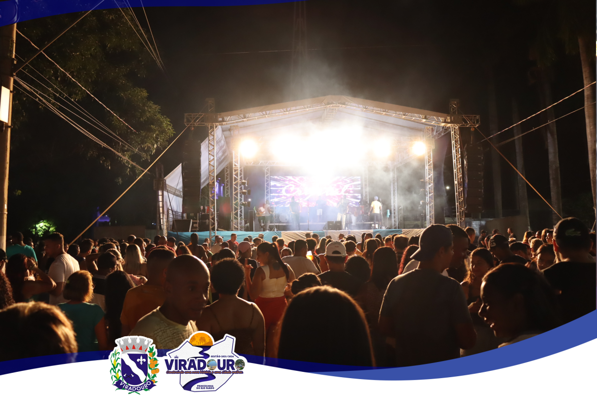 ABERTURA DA 9° FESTA DA PAZ CELEBRA ANIVERSÁRIO DE 105 ANOS DE VIRADOURO COM FESTIVAL DE PAGODE!