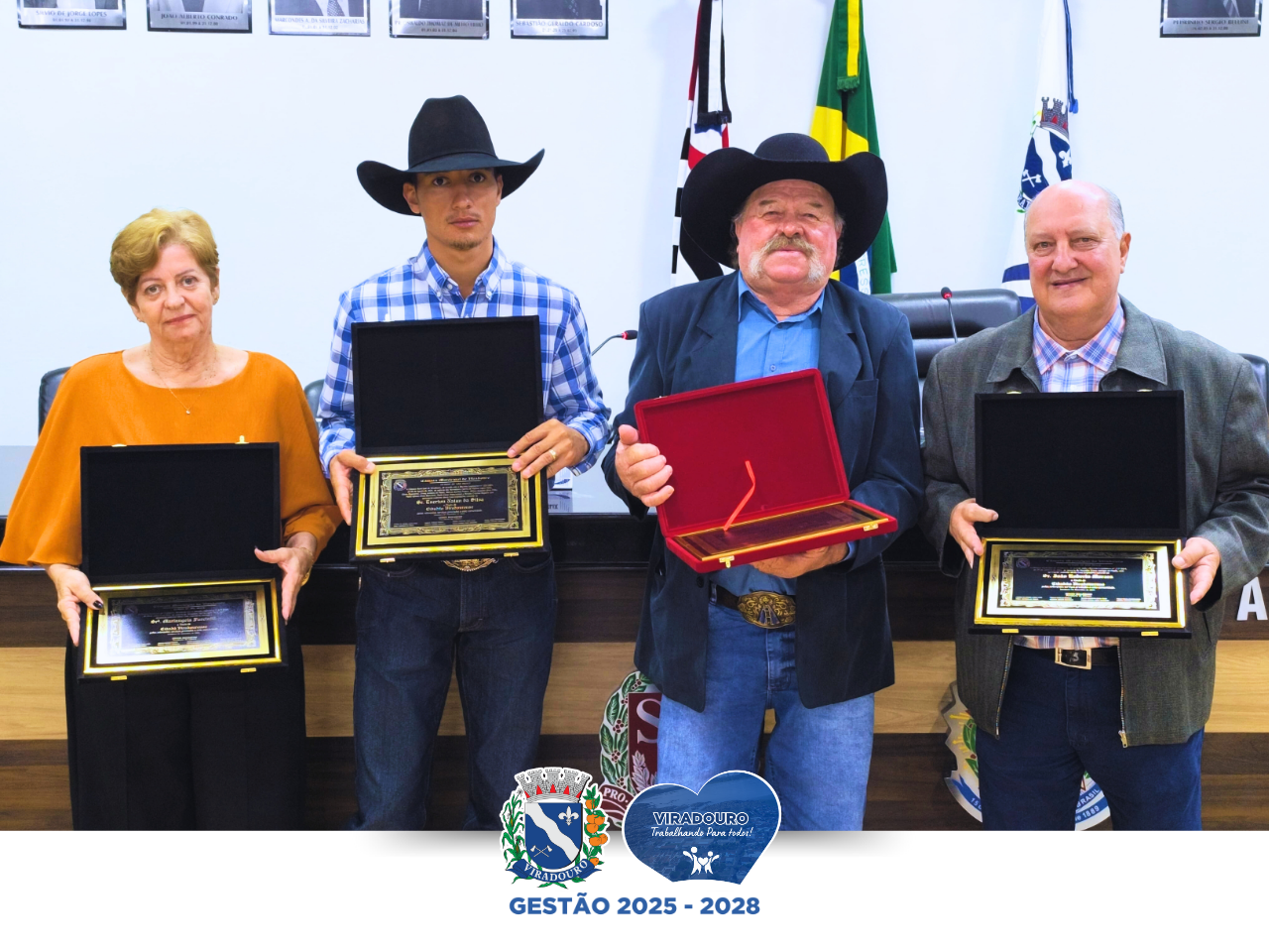 Entrega de Título de Cidadania Viradourense