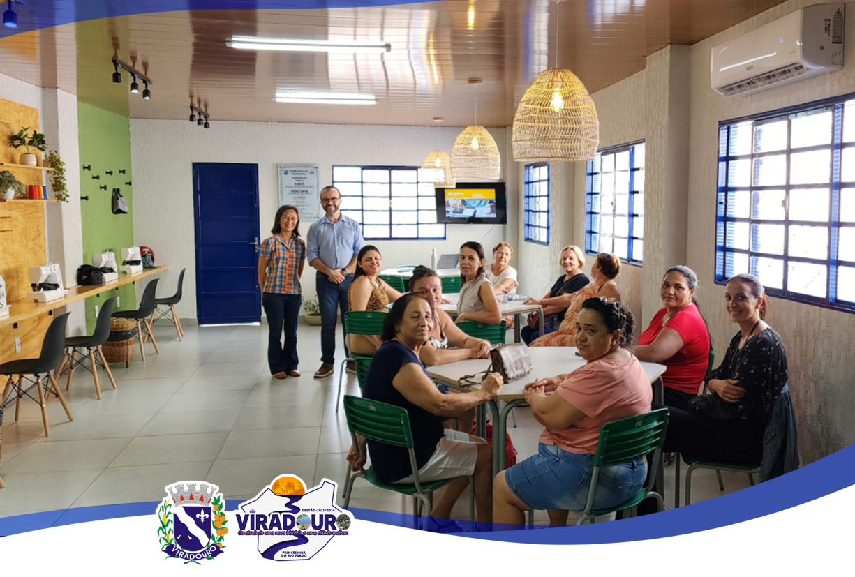 O FUNDO SOCIAL INICIA CURSO DE COSTURA NO NOVO CENTRO DE CURSOS - ESPAÇO DIRCÊ E NENZINHA