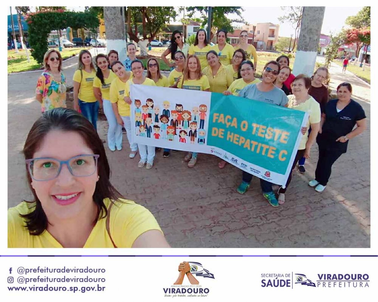 Secretaria da Saúde Promoveu Diversas Ações no Julho Amarelo