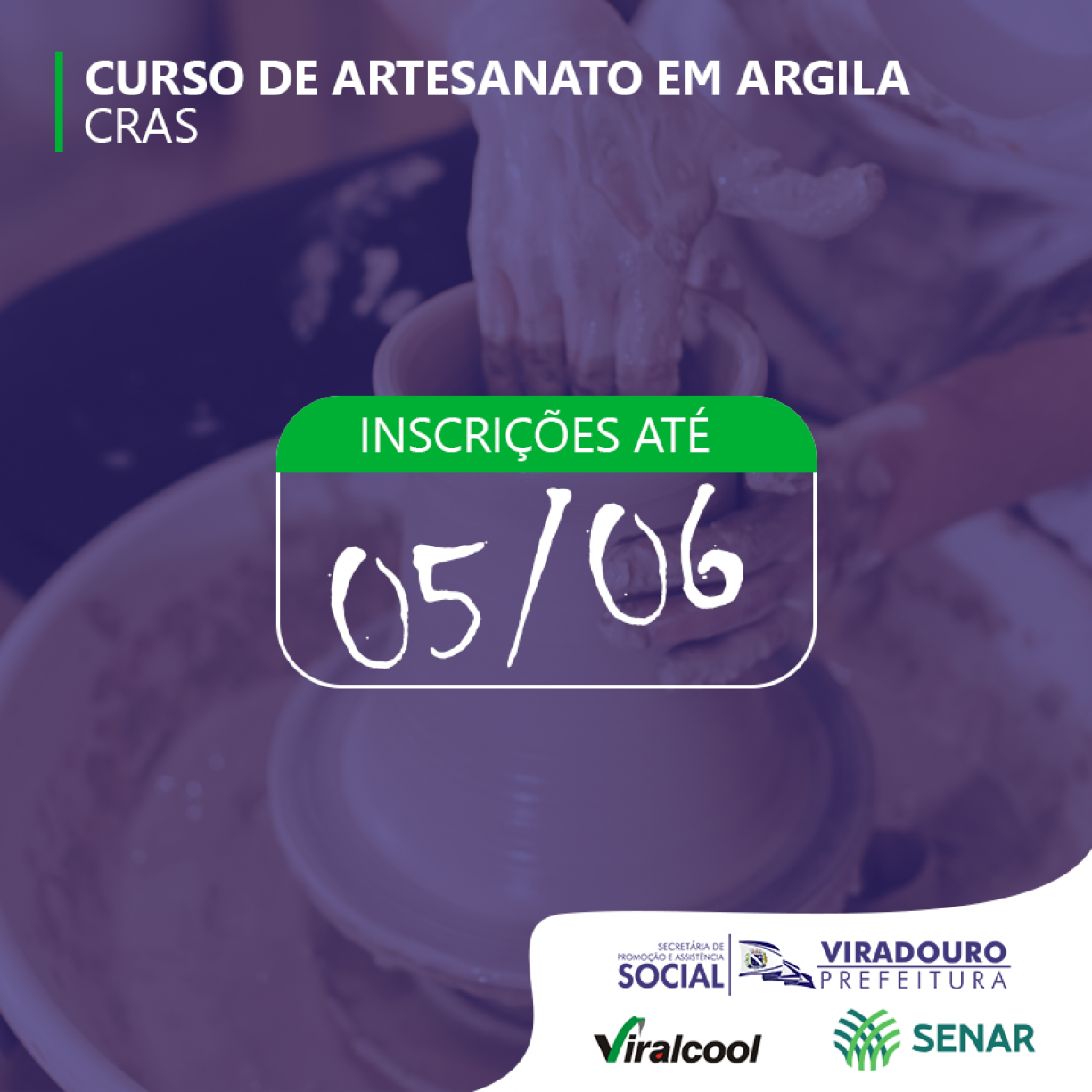 Cursos de Artesanato no Cras