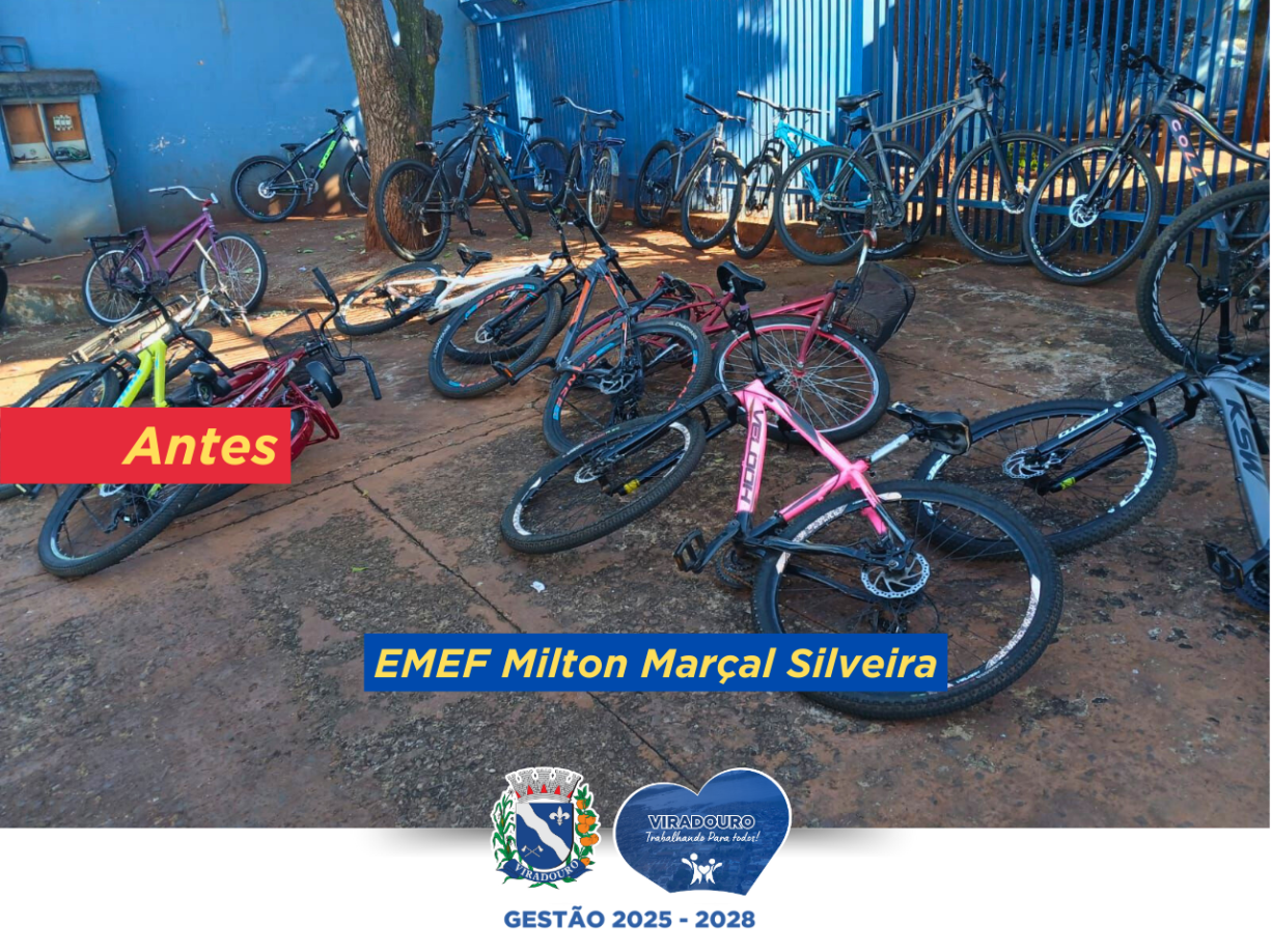 Prefeitura de Viradouro avança com reformas e melhorias estruturais em diversas unidades escolares.