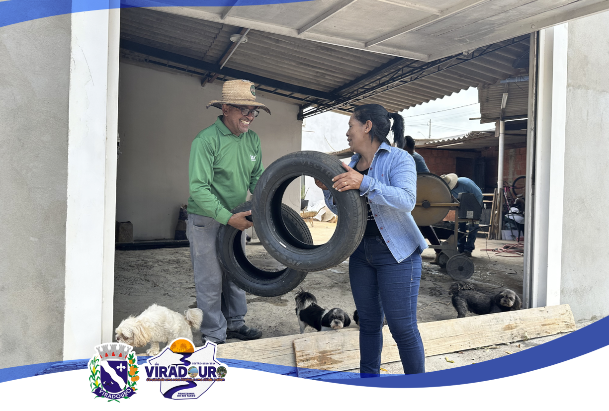  MUTIRÃO CONTRA A DENGUE: VIRADOURO UNIDA CONTRA A DENGUE! 