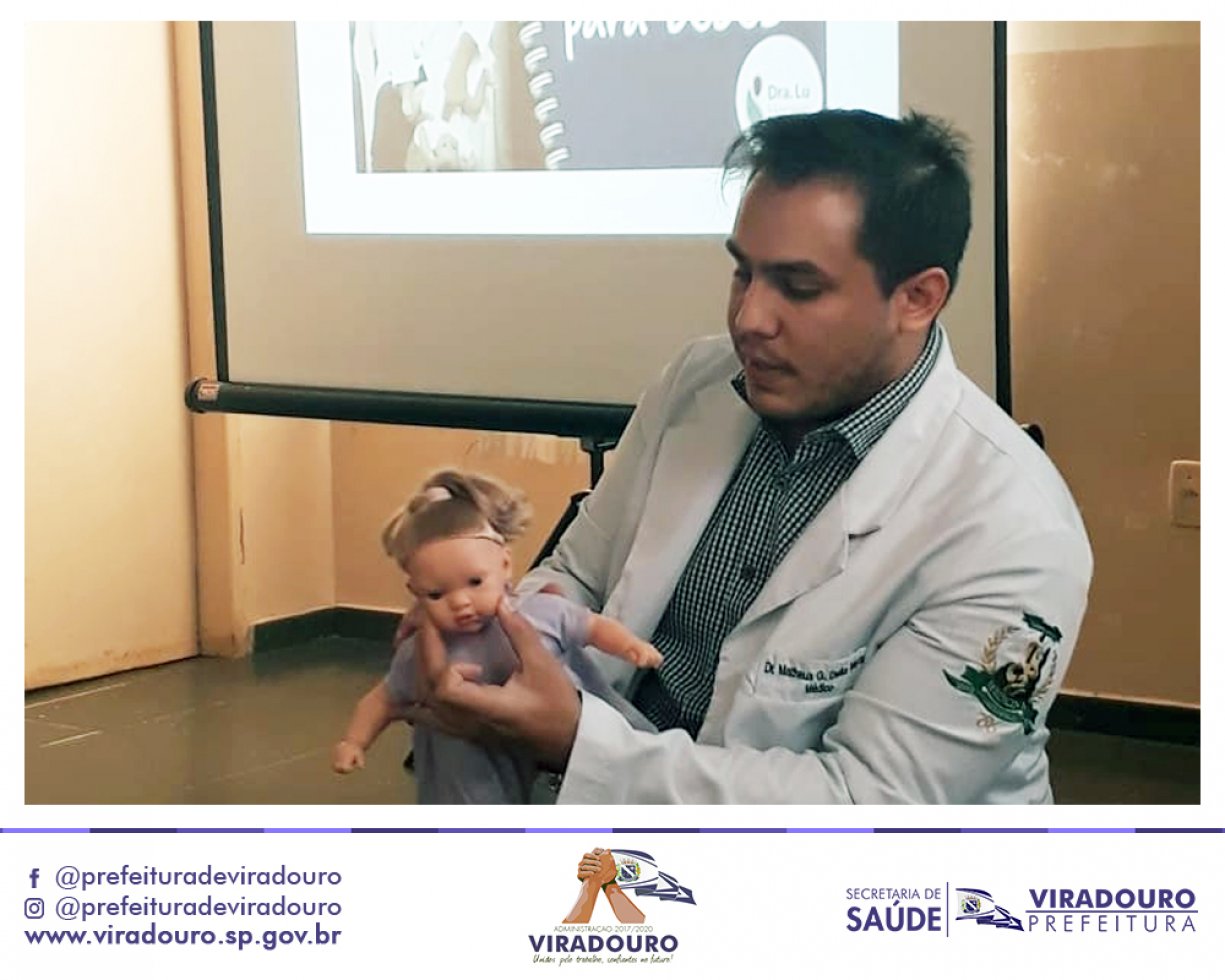 Palestra Sobre Primeiros Socorros nas Escolas e Creches Municipais!