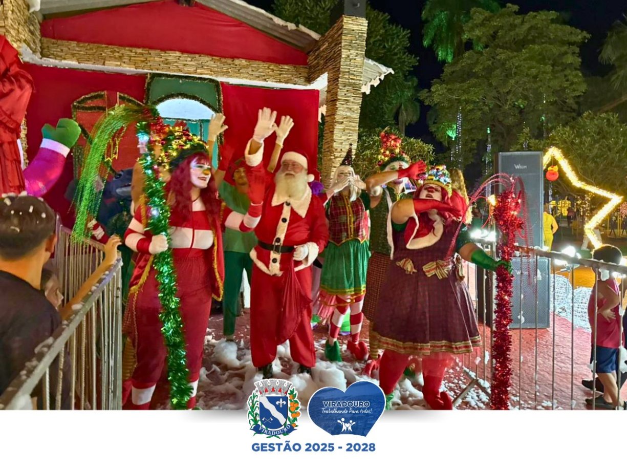 Carreata Natalina e a Chegada do Papai Noel