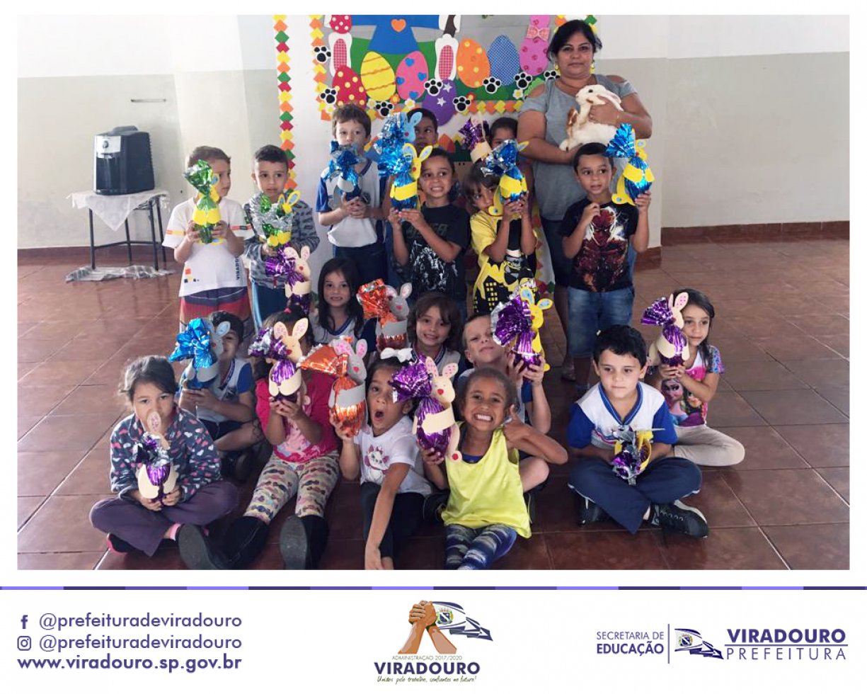 Semana da Páscoa com Ovos de Chocolate nas Escolas!