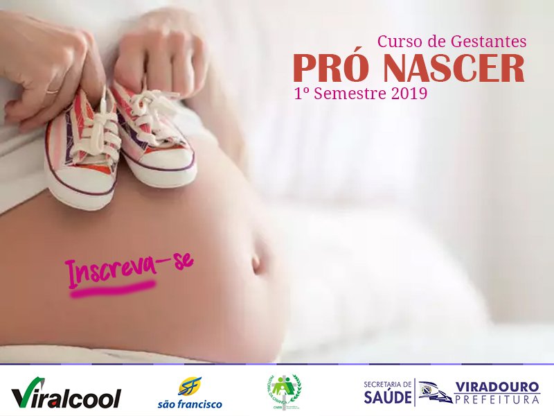 Curso de Gestantes Pró Nascer - 1º Semestre 2019