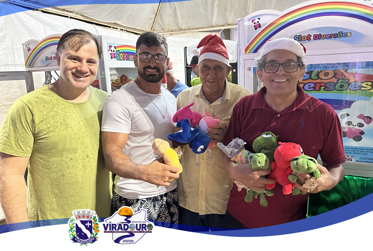 NATAL EM VIRADOURO: ALEGRIA E AMOR PARA AS CRIANÇAS! 