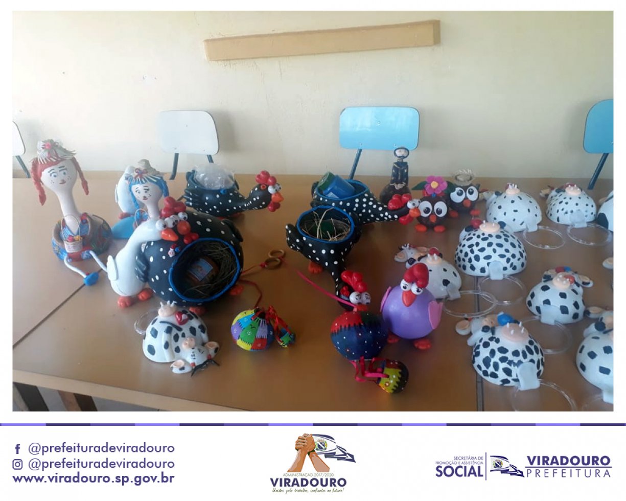 Curso de Artesanato em Cabaças no CCI