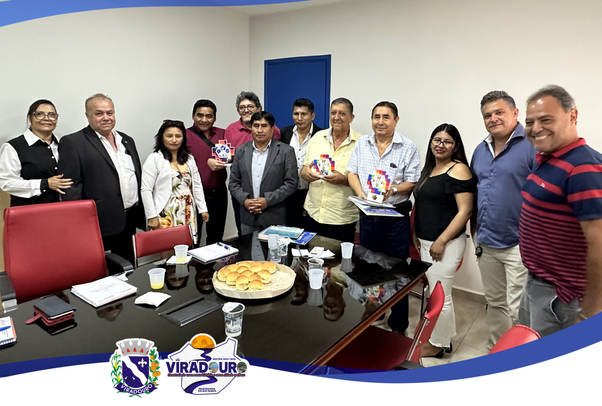 ENCONTRO HISTÓRICO ENTRE VIRADOURO E BOLÍVIA: FORTALECENDO VÍNCULOS INTERNACIONAIS!