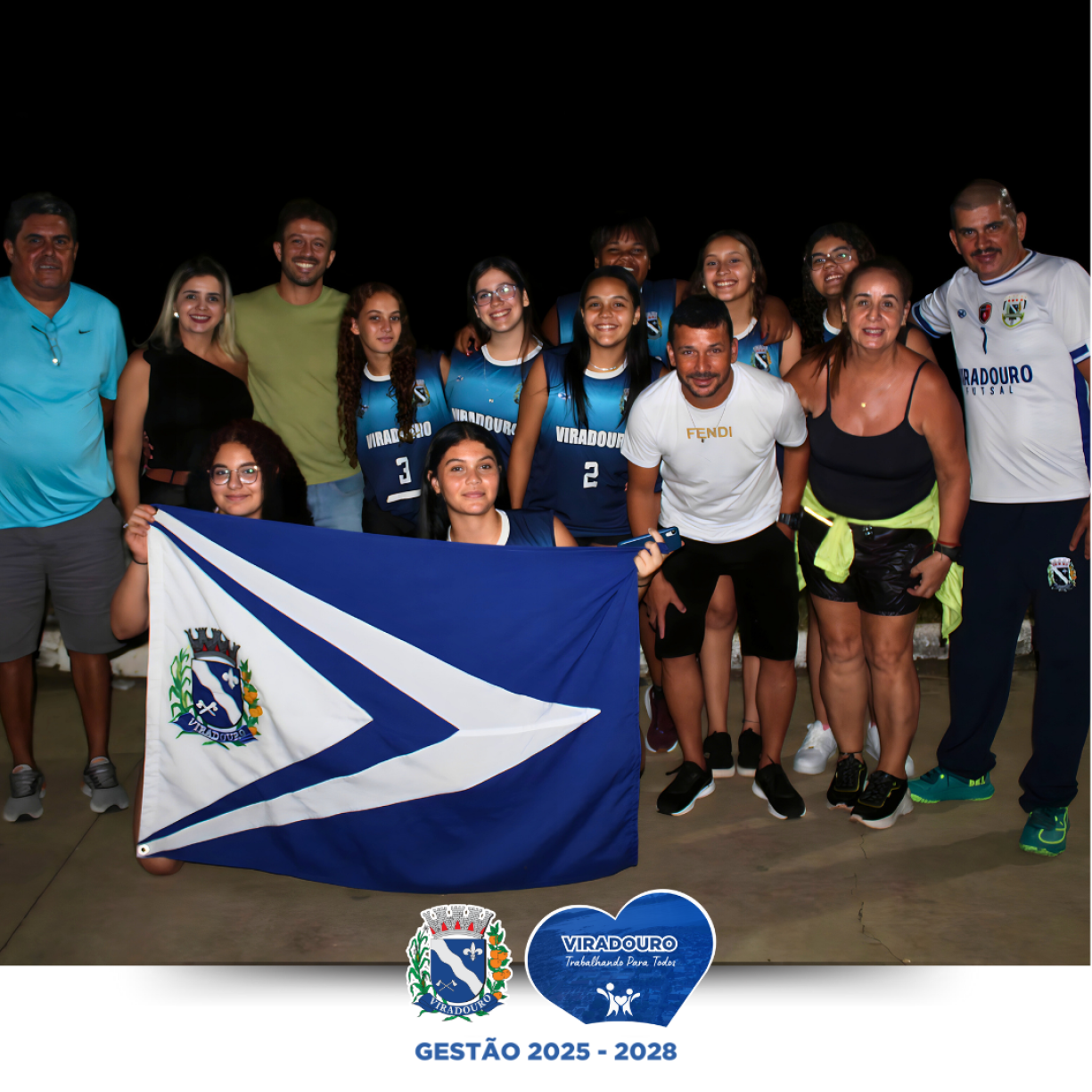 Viradouro na Abertura das 28ª Olimpíadas Regionais de Pirangi-SP