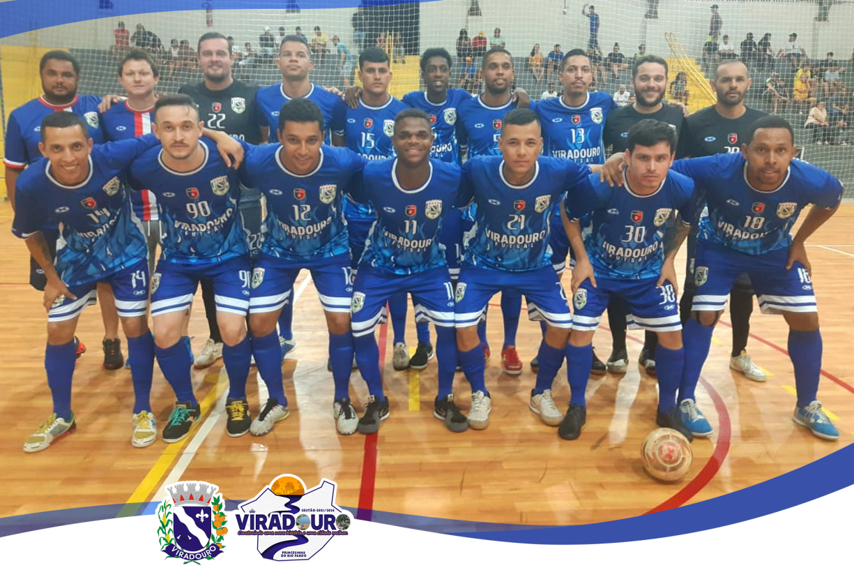 VIRADOURO FUTSAL ESTREIA NA TAÇA EPTV DE FUTSAL COM GOLEADA!