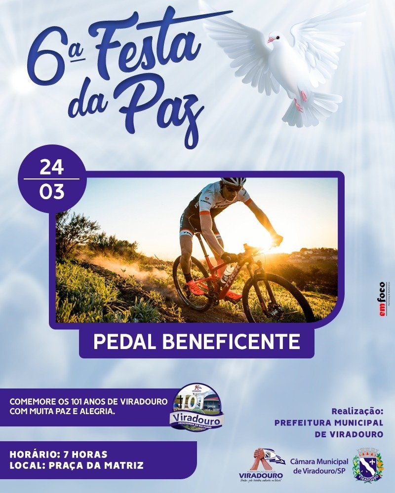 Viradouro 101 anos - Pedal Beneficente